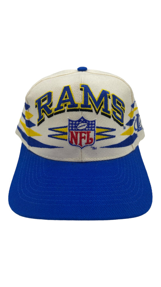 VTG Los Angeles Rams Logo Athletic Diamond Hat