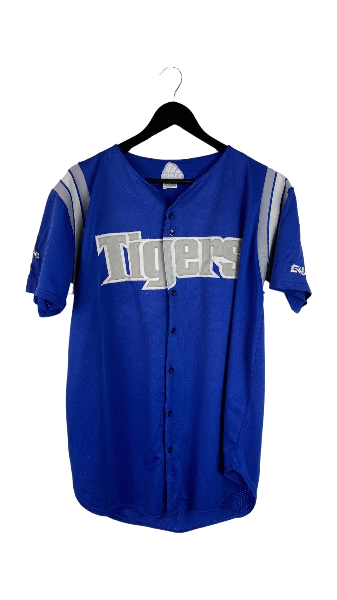 VTG Memphis Tigers Adidas Blue Baseball #42 Jersey Sz XL