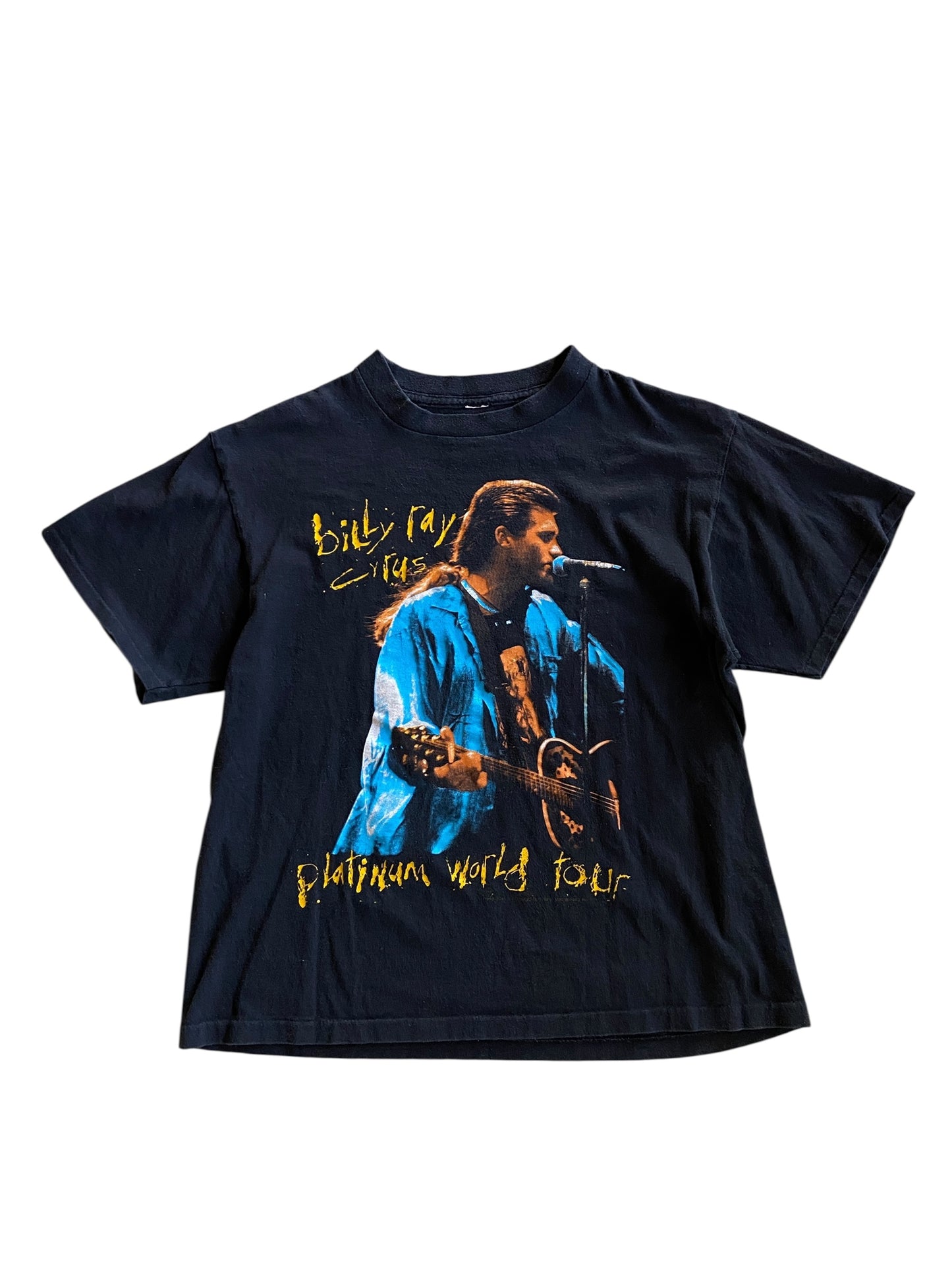VTG Billy Ray Cyrus Platinum World Tour Tee Sz M