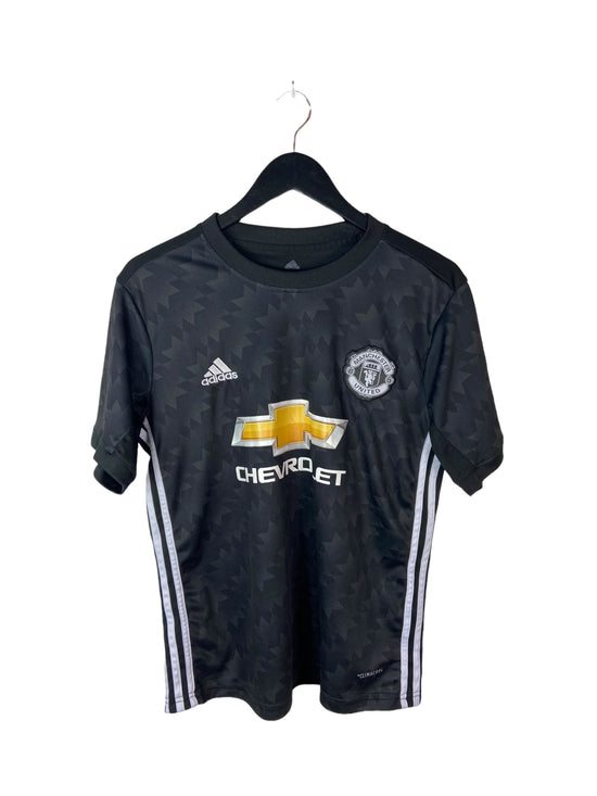 Adidas Manchester United Chevrolet Black Away Soccer Jersey Sz S