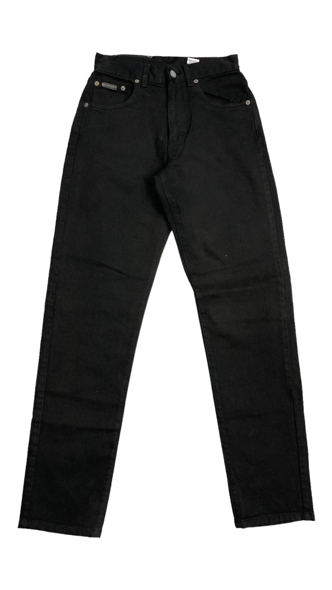 VTG Black Calvin Klein Jeans Sz 26x32