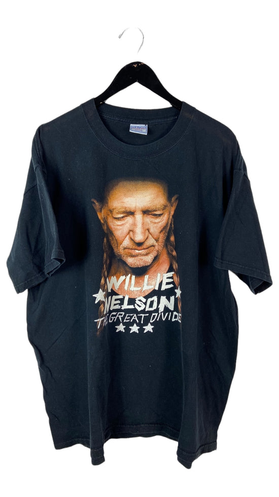 VTG Willie Nelson The Great Divide Tee Sz 2XL