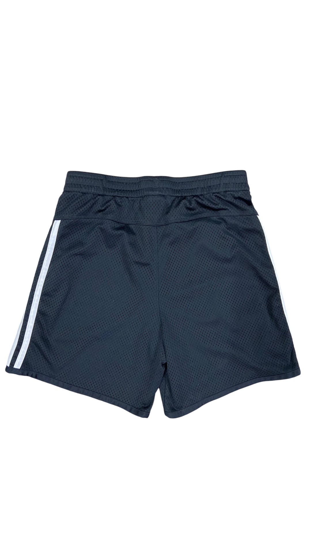 Wmns Adidas Basketball 3 Stripe Black/White Shorts Sz XL