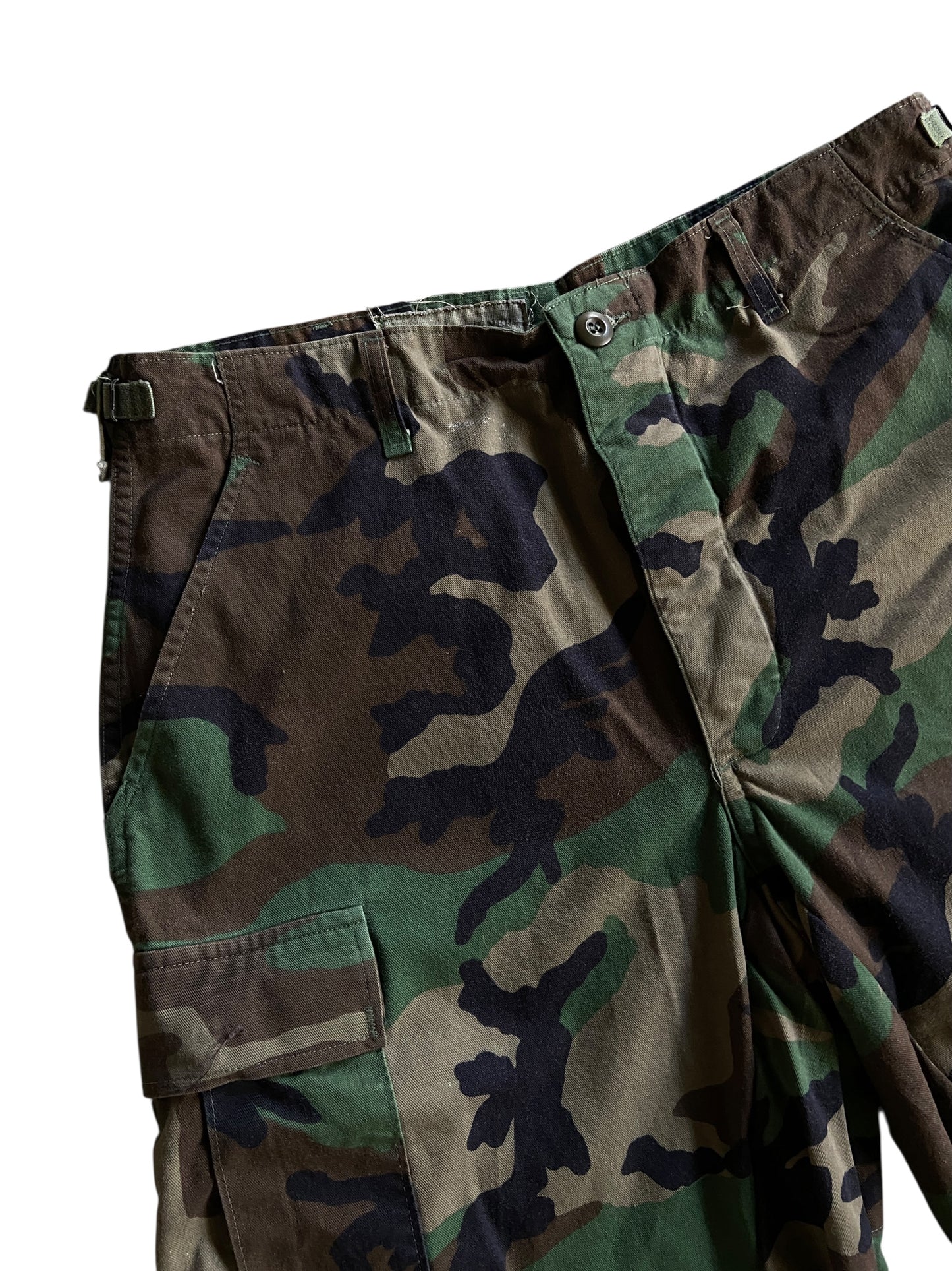 Reworked Camo Cargo Shorts by david turner
