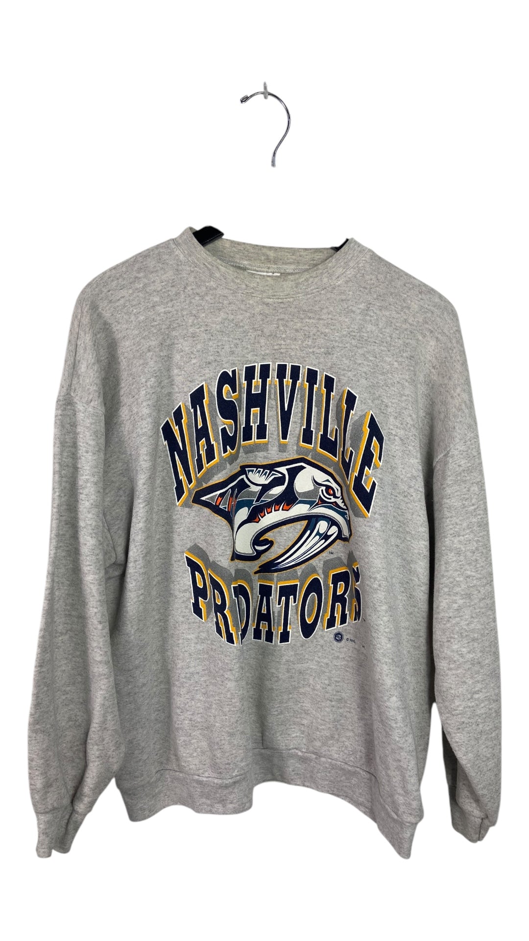 nashville predators crewneck sweatshirt
