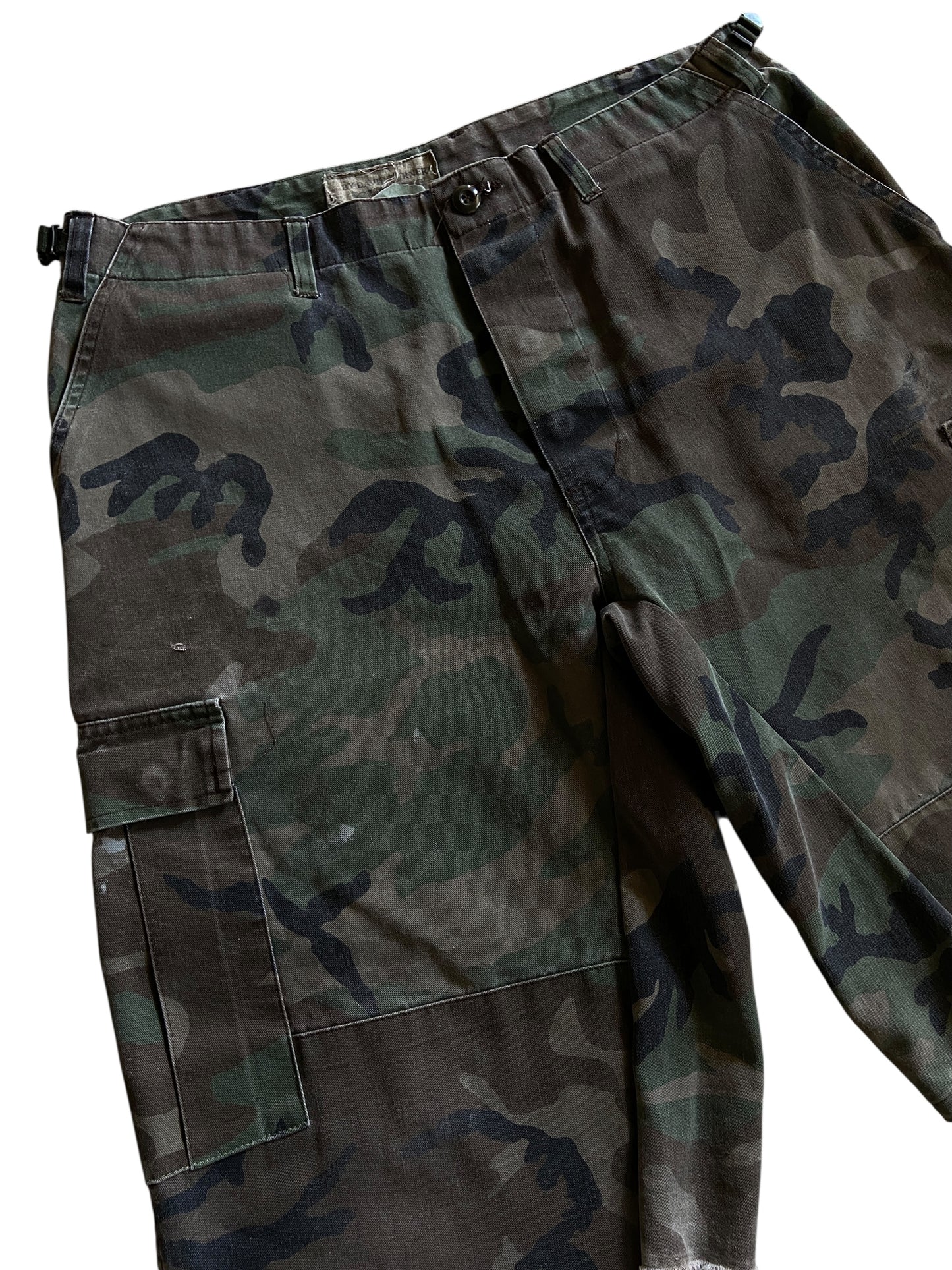 Reworked Baggy Camo Shorts by david turner