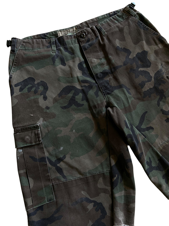 Reworked Baggy Camo Shorts by david turner