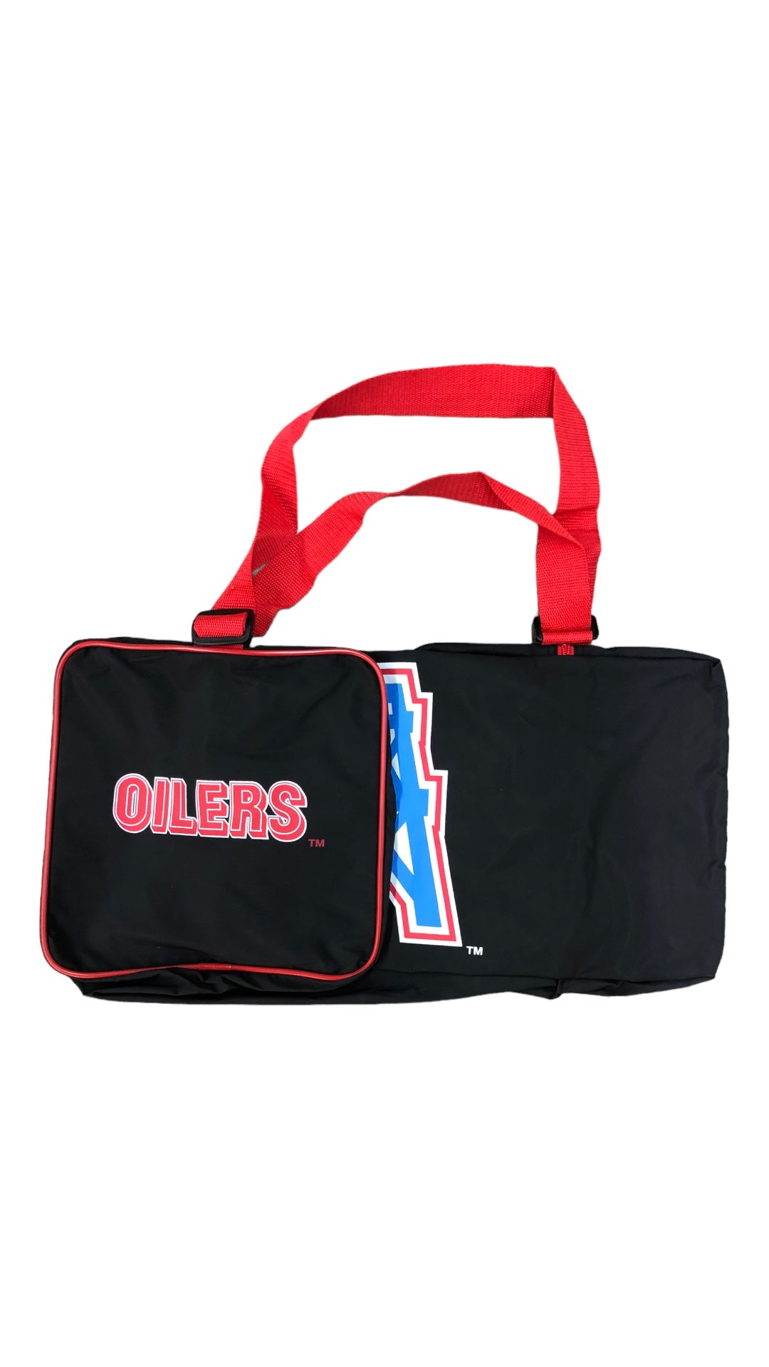 VTG Tennessee Oilers Black 20" Duffel Bag