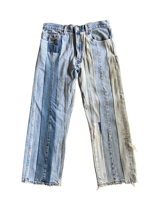 Reworked Heavy Denim Jeans by david turner