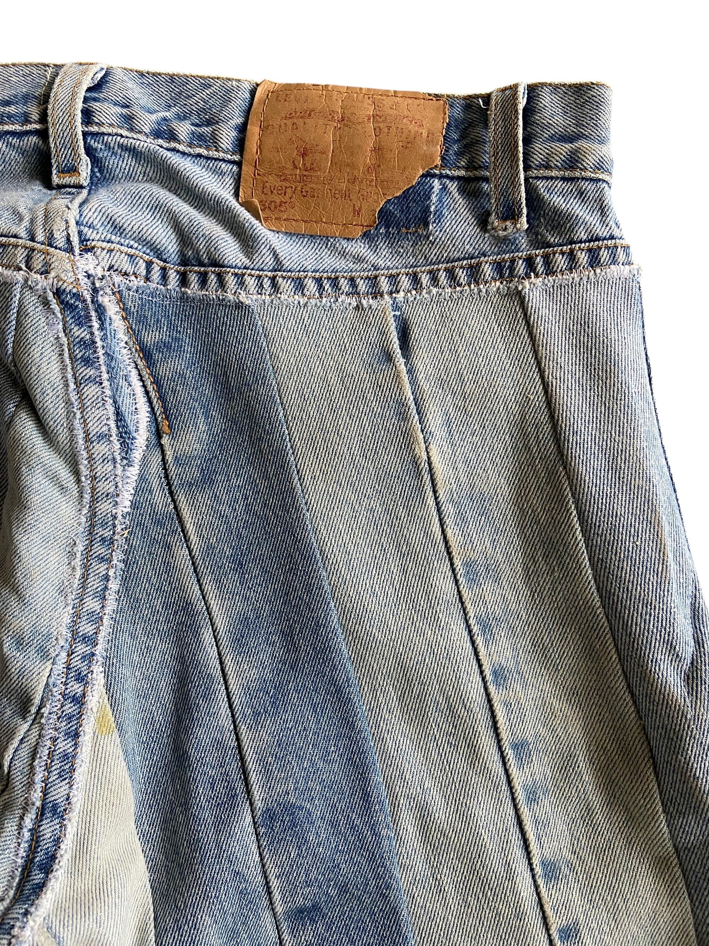Reworked Heavy Denim Jeans by david turner