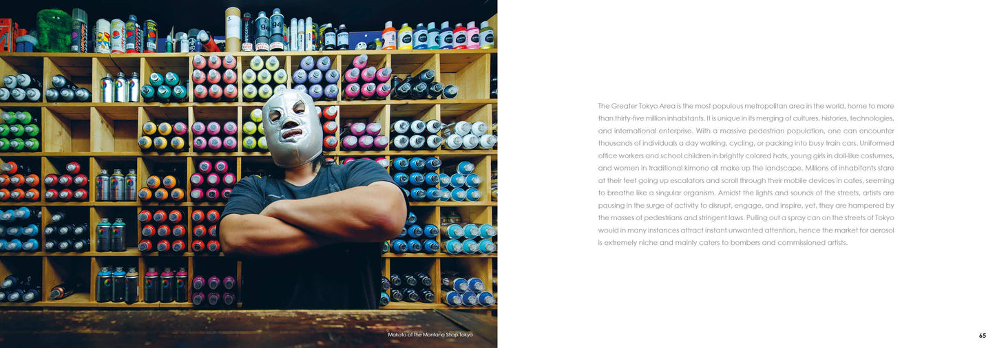 Tokyo Graffiti Coffee Table Book