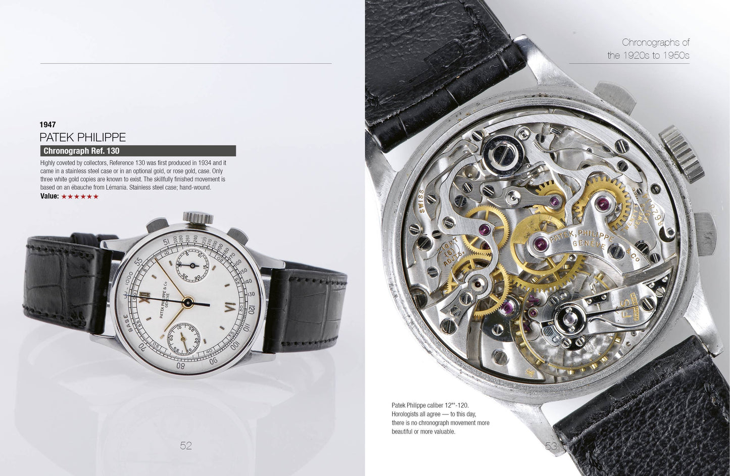 Legendary Wristwatches: From Audemars Piguet to Zenith Coffee Table Book