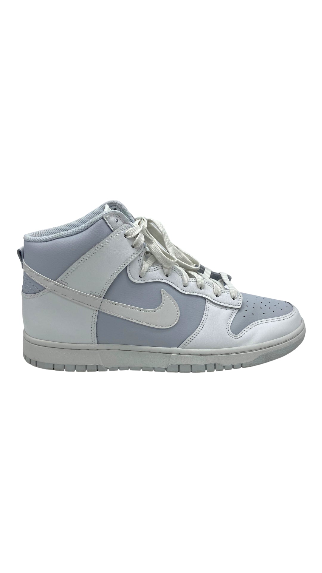 Load image into Gallery viewer, Preowned Nike Dunk High Summit White Pure Platinum Sz 12.5
