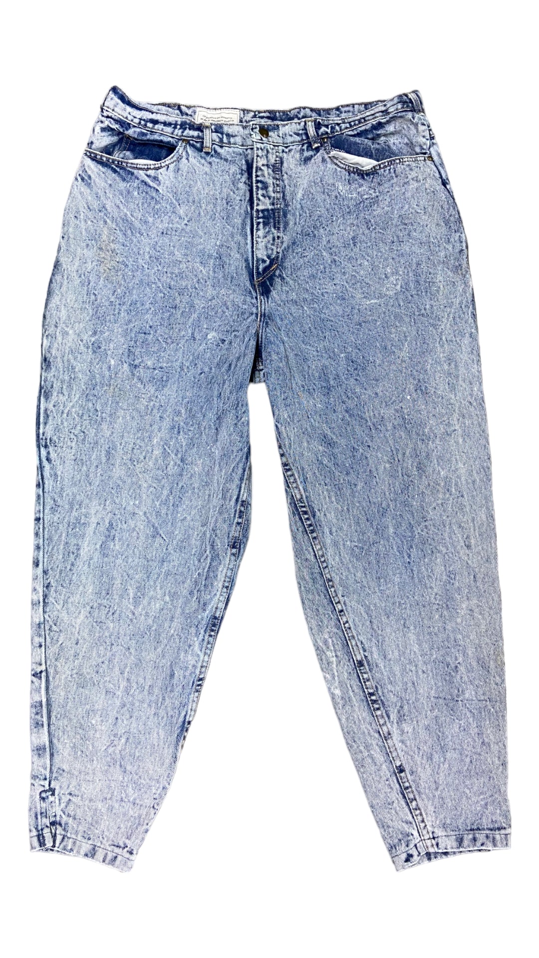 VTG G.O.B Geneva Acid Washed Jeans Sz 36x31