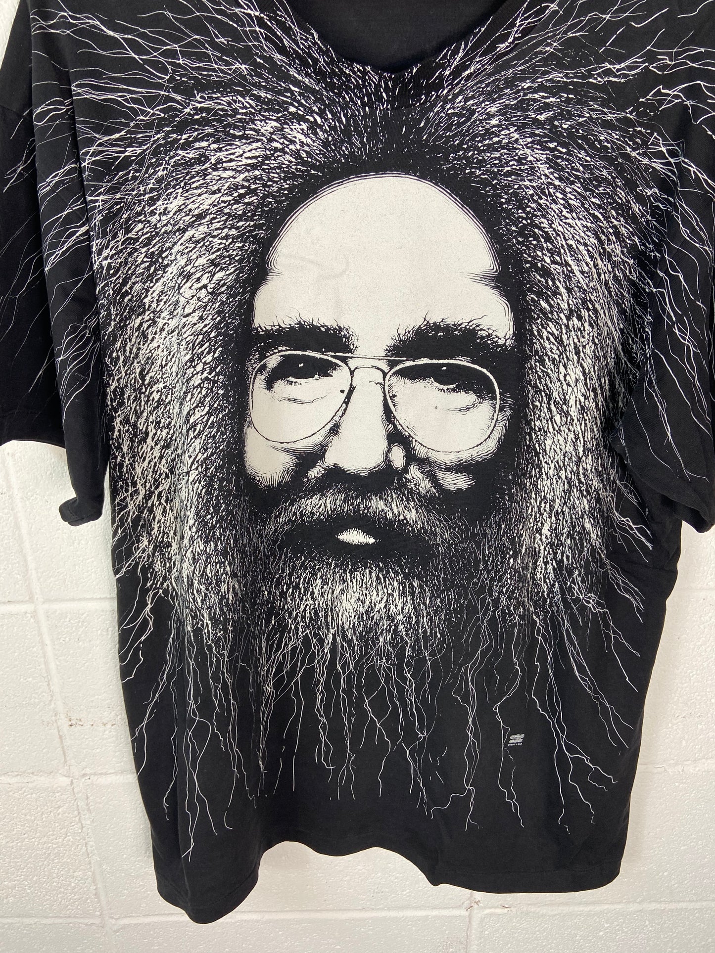 Load image into Gallery viewer, VTG Jerry Garcia Grateful dead Face Tee Sz L
