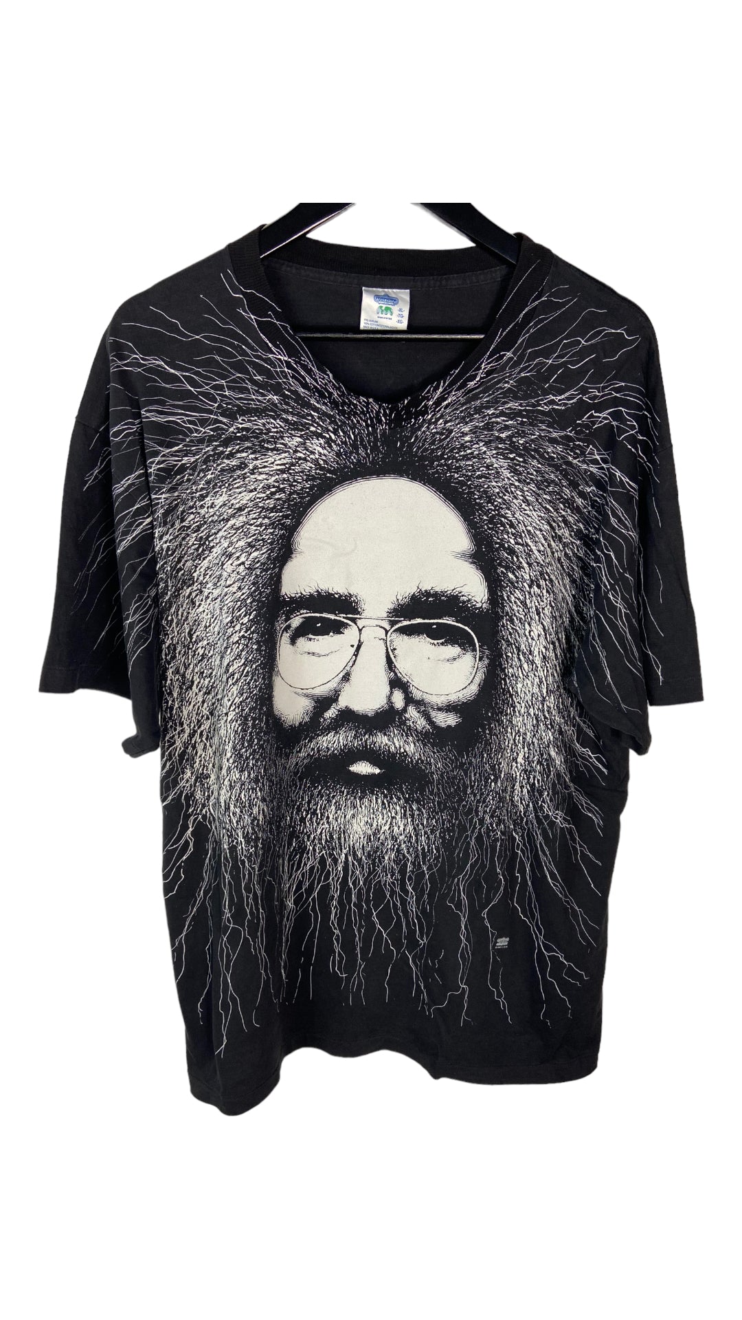 Load image into Gallery viewer, VTG Jerry Garcia Grateful dead Face Tee Sz L
