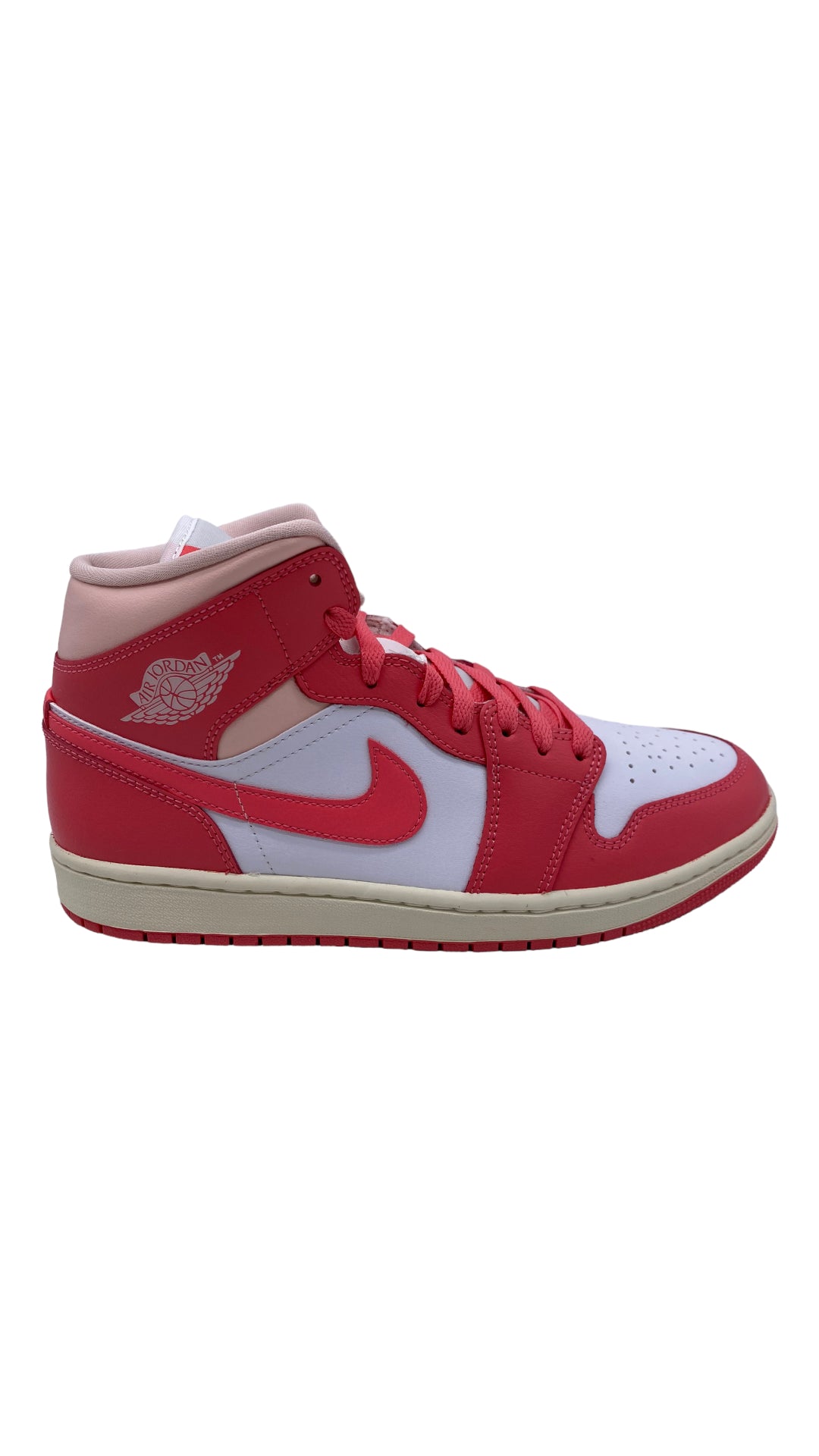 Load image into Gallery viewer, Wmns Jordan 1 Mid Strawberries and Cream Sz 9.5
