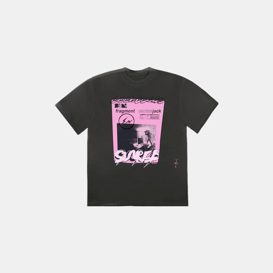 Load image into Gallery viewer, Cactus Jack Fragments Pink Sunrise Tee Sz M
