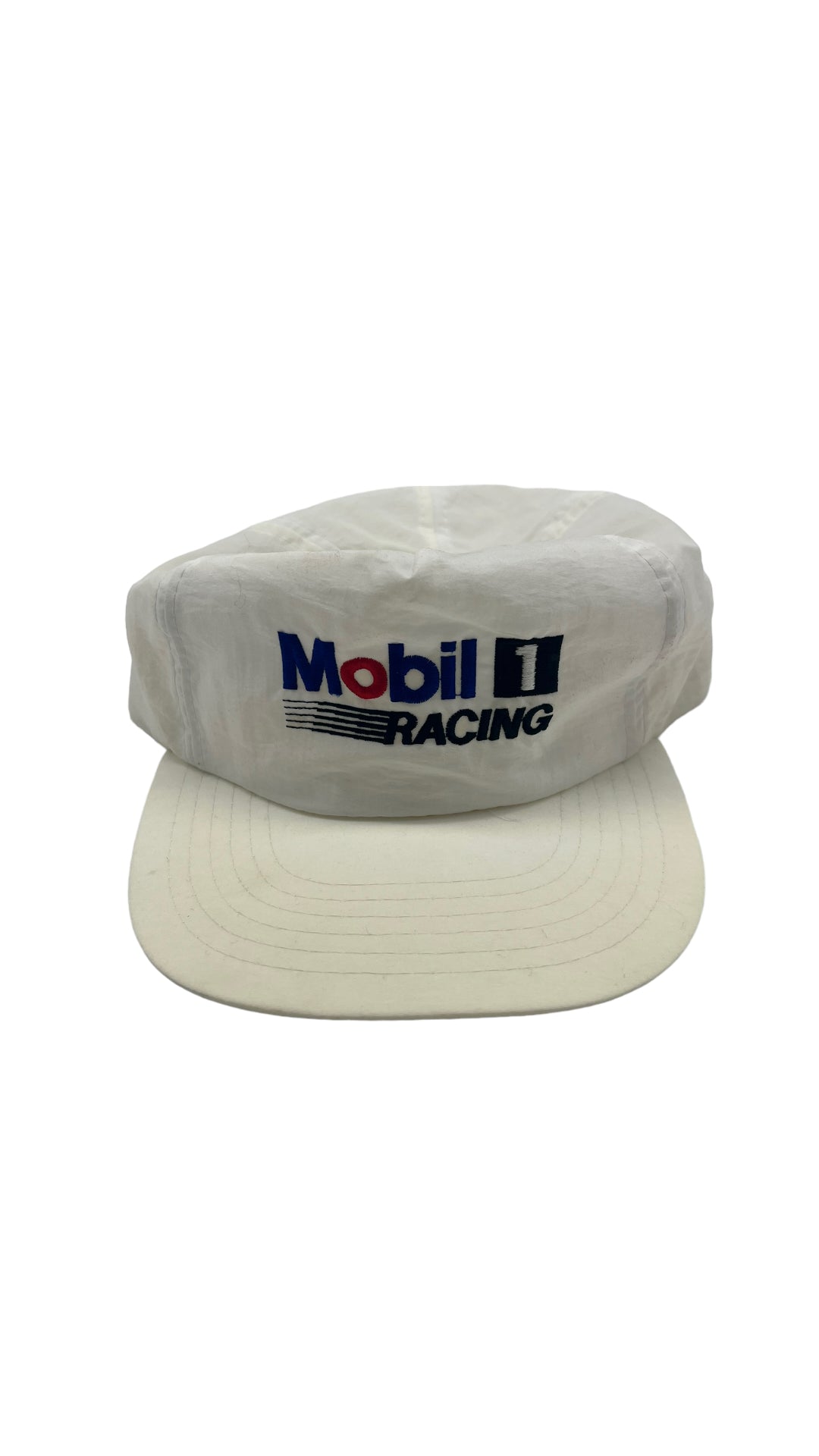 Vtg Mobil 1 Nylon Racing Hat