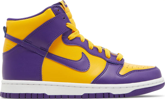 Load image into Gallery viewer, Nike Dunk High GS &amp;#39;Lakers&amp;#39;
