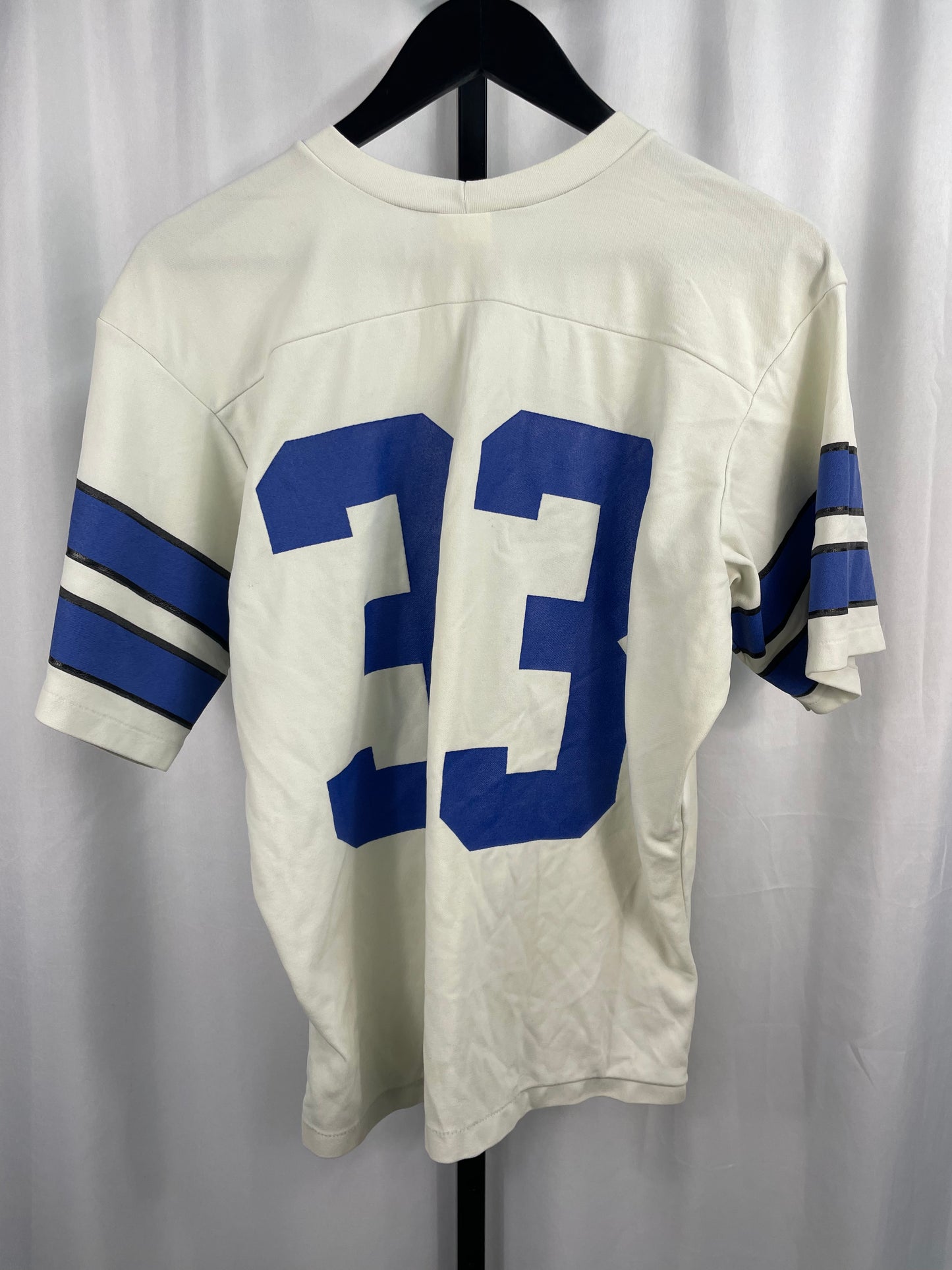 Load image into Gallery viewer, VTG Dallas Cowboys 33 Jersey Tee Sz S/M
