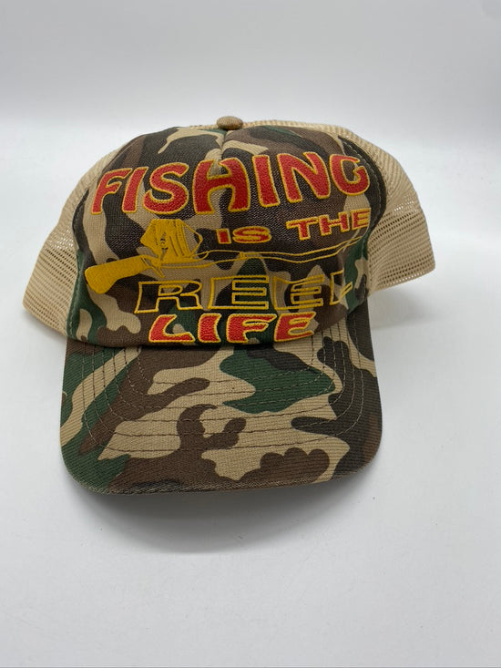 Load image into Gallery viewer, Fishing is the Reel Life Trucker
