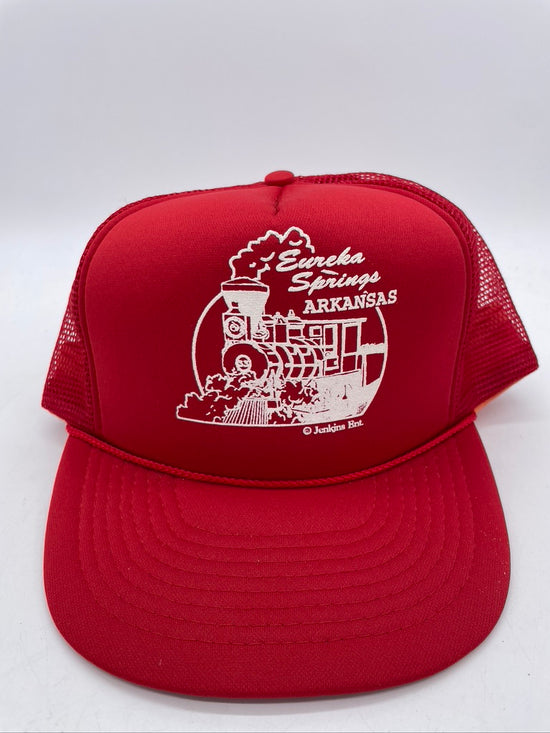 Load image into Gallery viewer, VTG Eureka Springs Arkansas Trucker Hat
