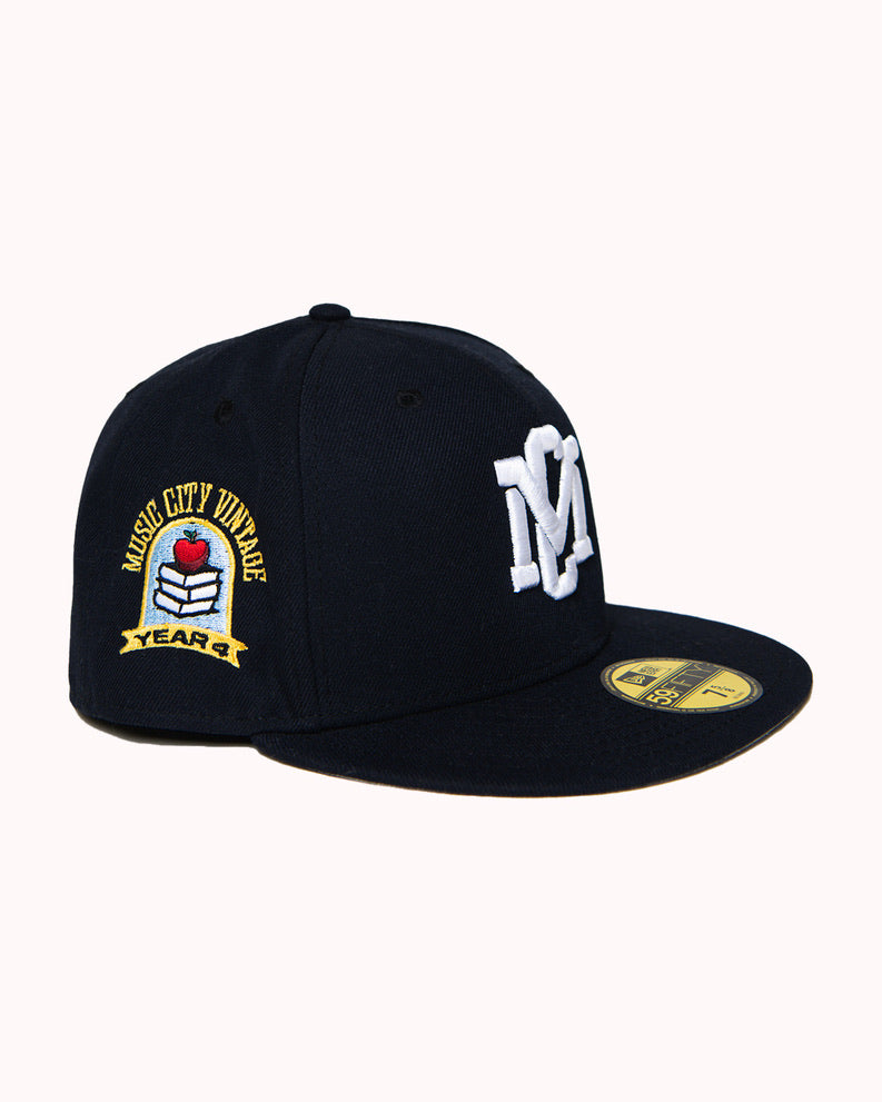 Load image into Gallery viewer, Music City Vintage &amp;#39;Mystic Navy&amp;#39; Fitted Hats
