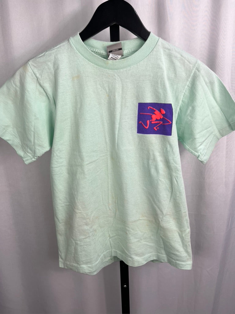 Load image into Gallery viewer, VTG Ocean Pacific Surf To The Core 1991 Tee Sx XS
