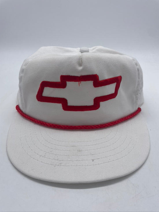 Load image into Gallery viewer, VTG Chevy Red Sign Strapback
