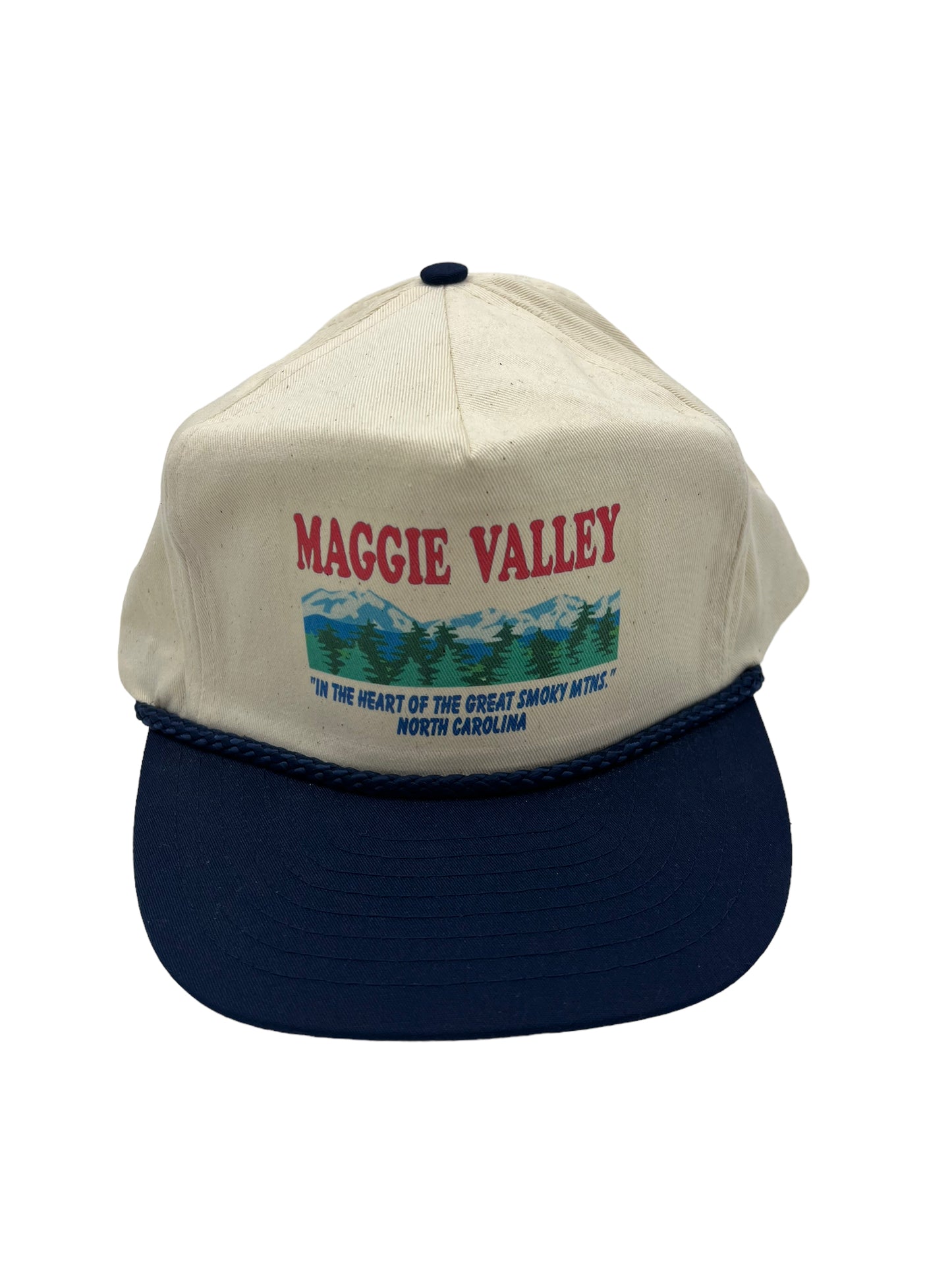 Load image into Gallery viewer, VTG Maggie Valley Smokey Mtns Corded Snapback
