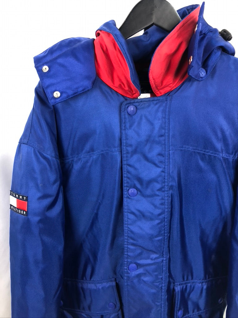 Load image into Gallery viewer, VTG Tommy Hilfiger Puffer Rain Coat Sz XL
