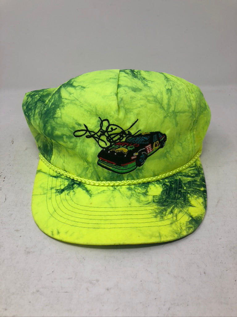 Load image into Gallery viewer, VTG Kyle Petty Neon Nylon Snapback
