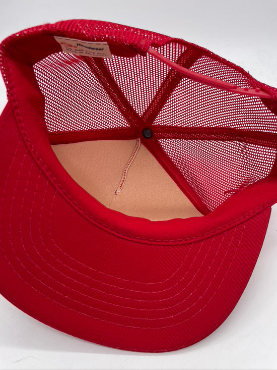 Load image into Gallery viewer, VTG Shell Food Marts Red Trucker Hat
