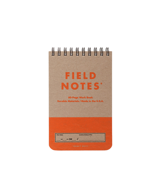 Field Notes Heavy Duty 80-Page Work Book 2-Pack