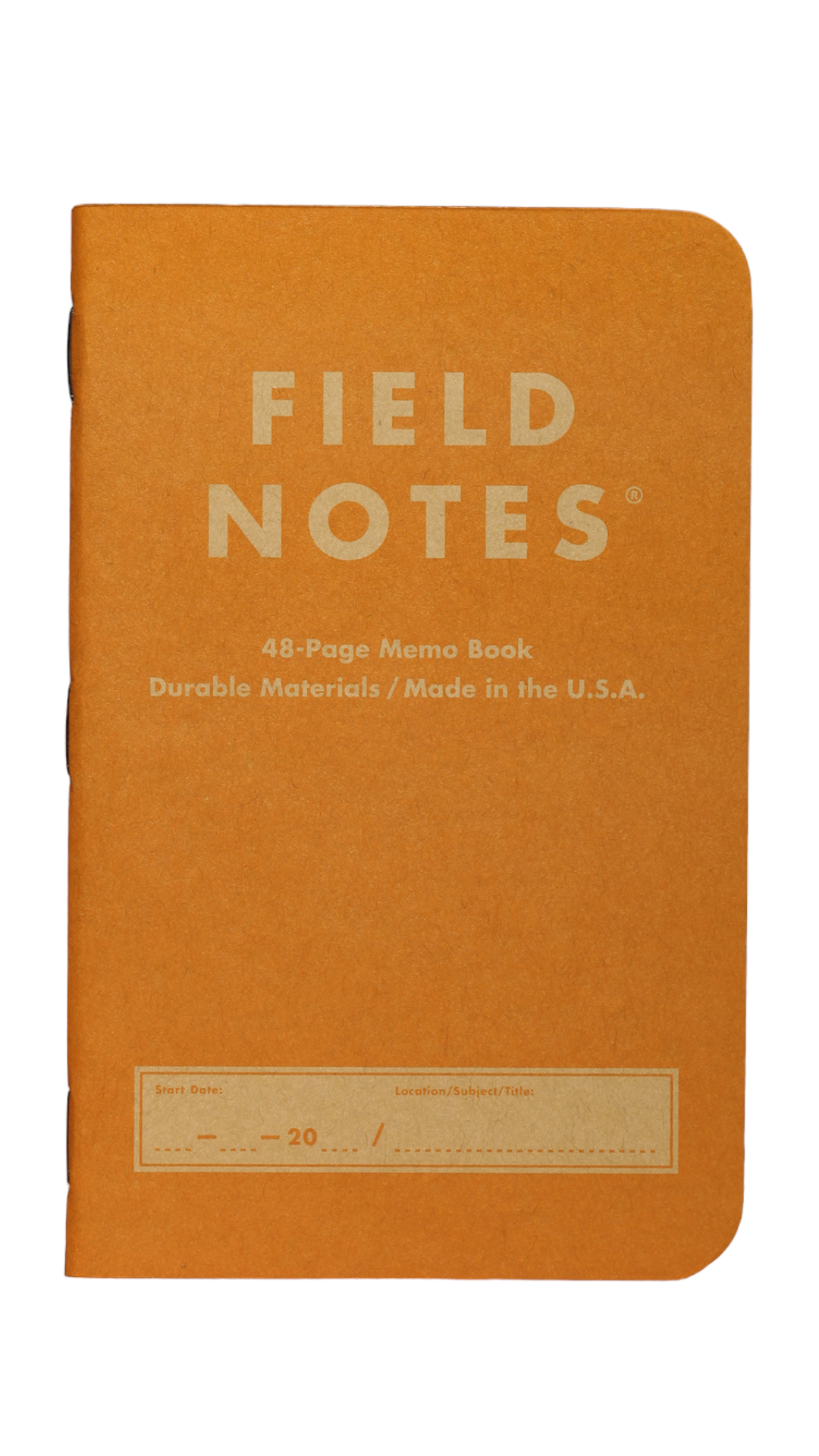 Field Notes Kraft Plus Amber Memo Book 2-Pack