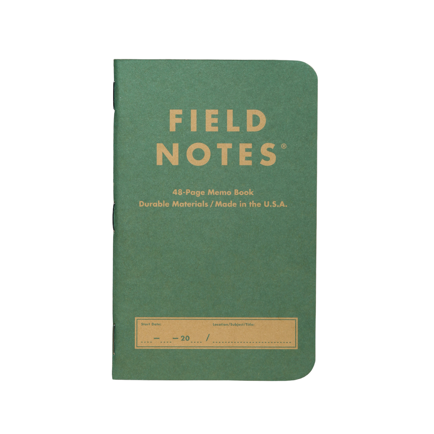 Field Notes Kraft Plus Aqua Memo Book 2-Pack