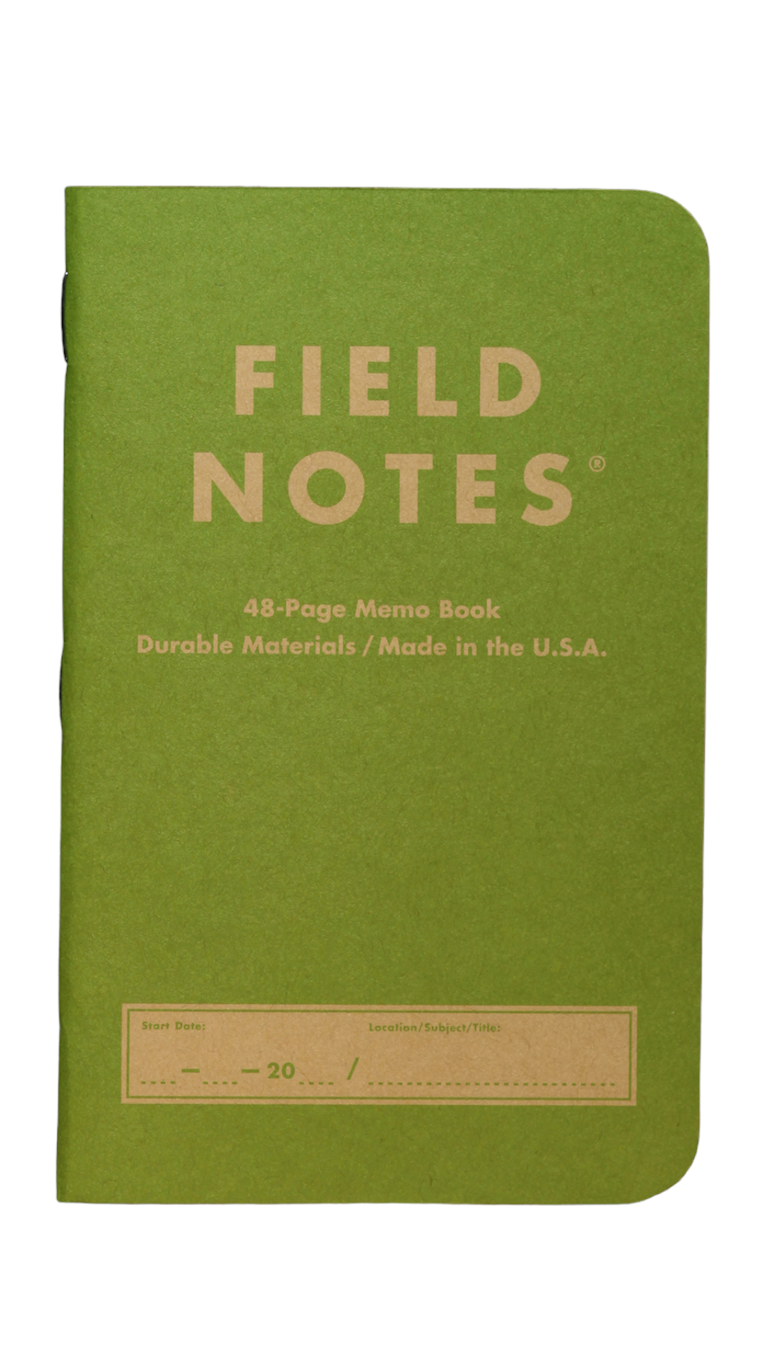 Field Notes Kraft Plus Moss Memo Book 2-Pack