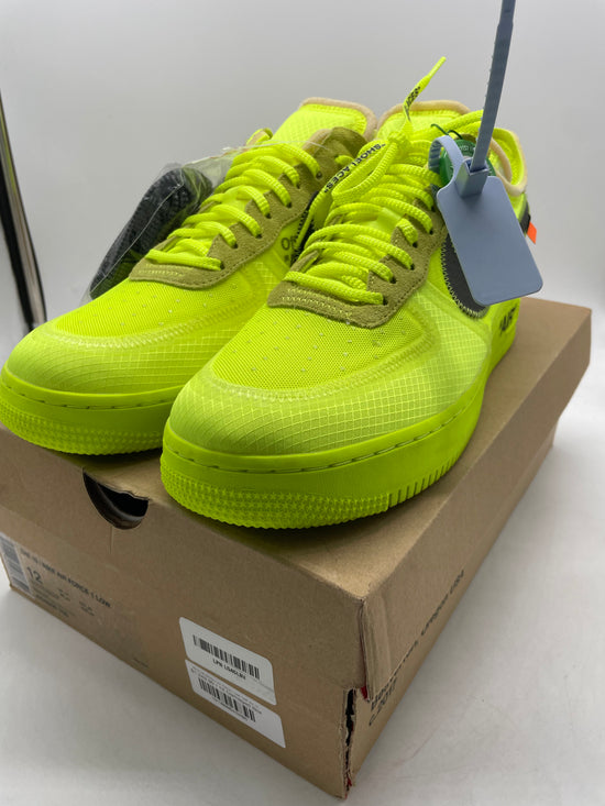 2018 Off-White x Air Force 1 Low 'Volt' Size 12