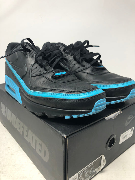 Preowned Nike Air Max 90 x Undefeated Blue Fury Sz 13