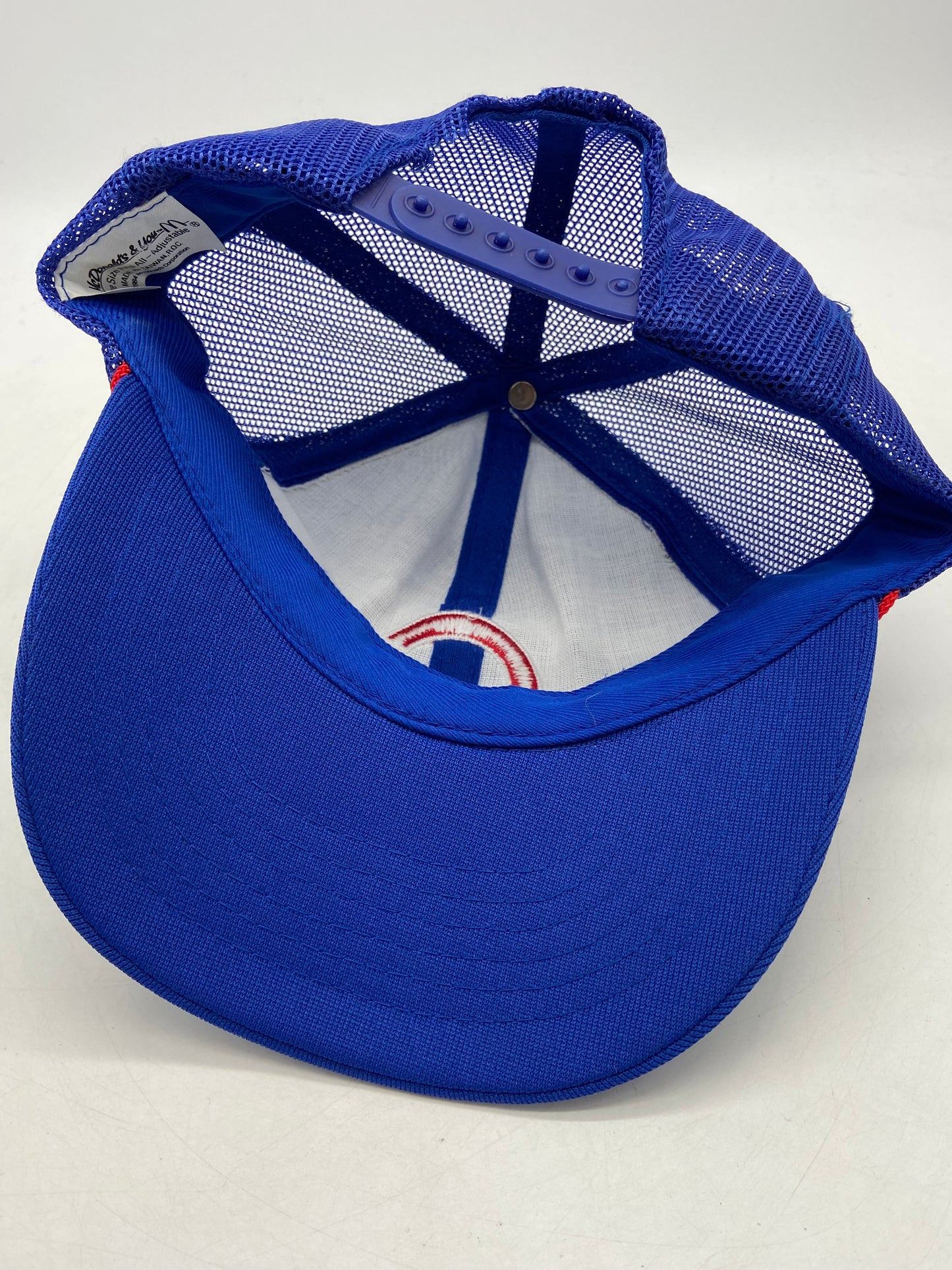 Load image into Gallery viewer, VTG 1980s Chicago Cubs Plain Logo Trucker Hat
