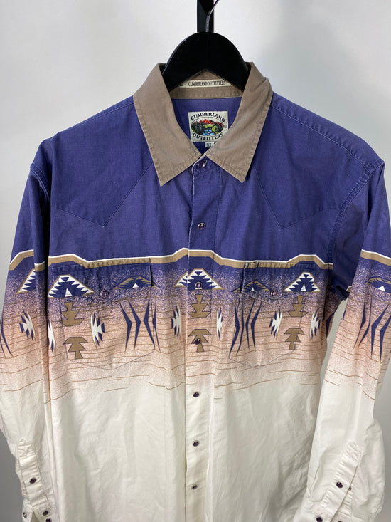 Load image into Gallery viewer, VTG Cumberland Outfitters L/S Shirt Sz L
