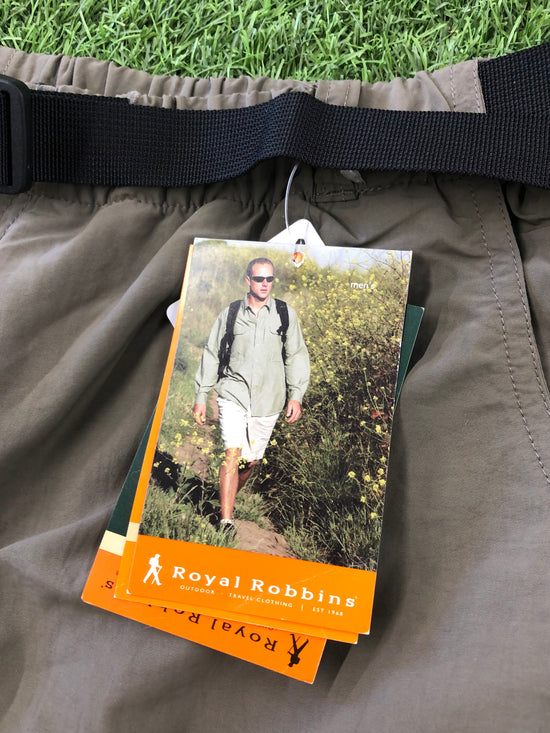 Royal Robbin Cement Hiking Shorts Sz Med