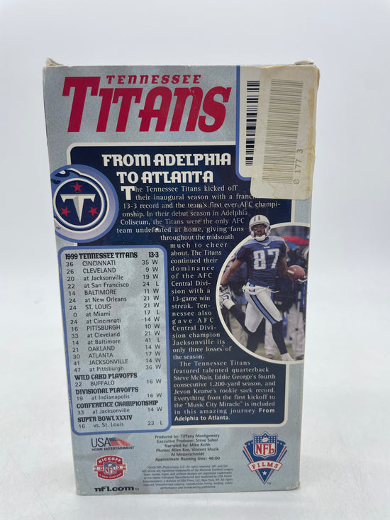 Load image into Gallery viewer, VTG Tennessee Titans VHS Tape
