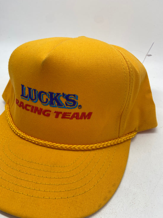 Load image into Gallery viewer, VTG Luck&amp;#39;s Racing Team Snapback
