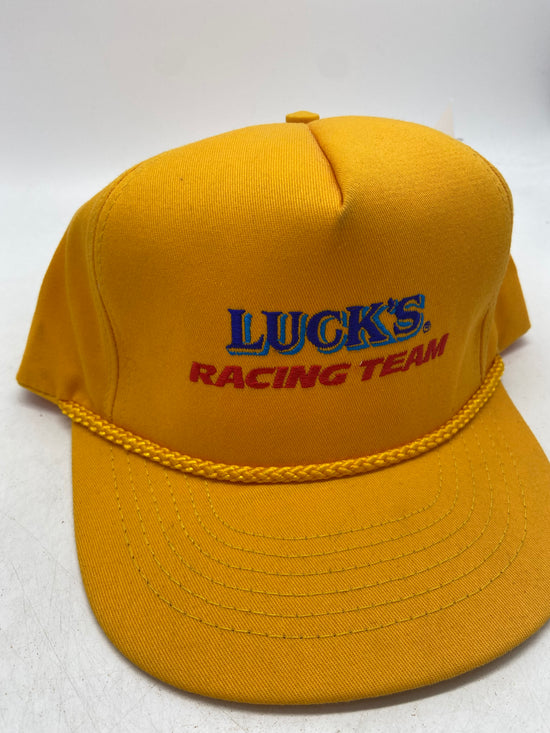 Load image into Gallery viewer, VTG Luck&amp;#39;s Racing Team Snapback
