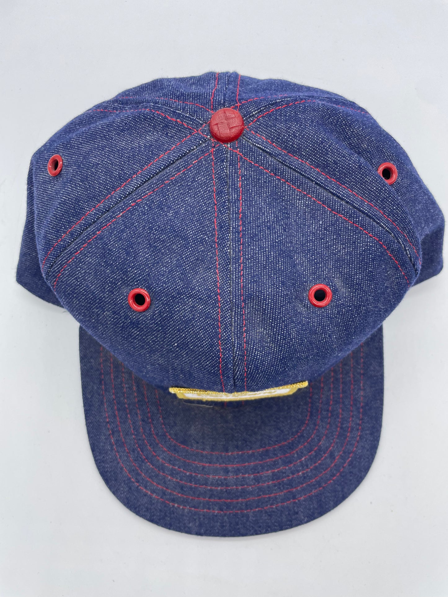 Load image into Gallery viewer, VTG The EF Company Denim Snapback
