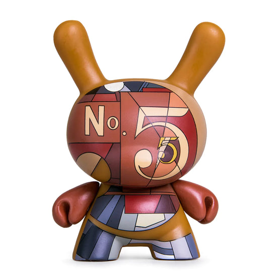 Load image into Gallery viewer, The Met 3-Inch Showpiece Dunny - Demuth I Saw the Figure 5 in Gold - Limited Edition of 1500
