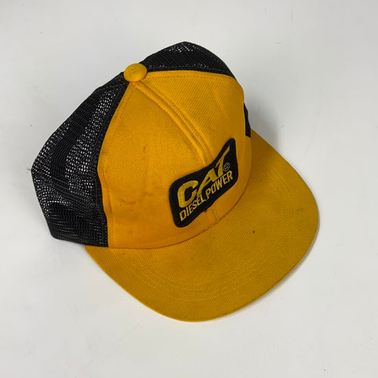 Load image into Gallery viewer, VTG Caterpillar Trucker Patch Hat
