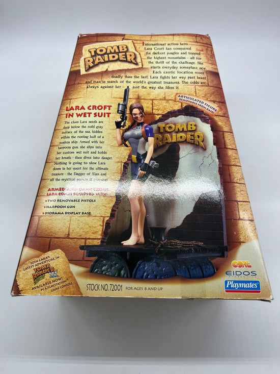 VTG 1998 Tomb Raider Lara Croft Wetsuit Figure